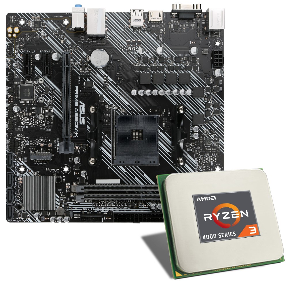 CSL Computer AMD Mainboard CPU Bundles zum Aufr sten und