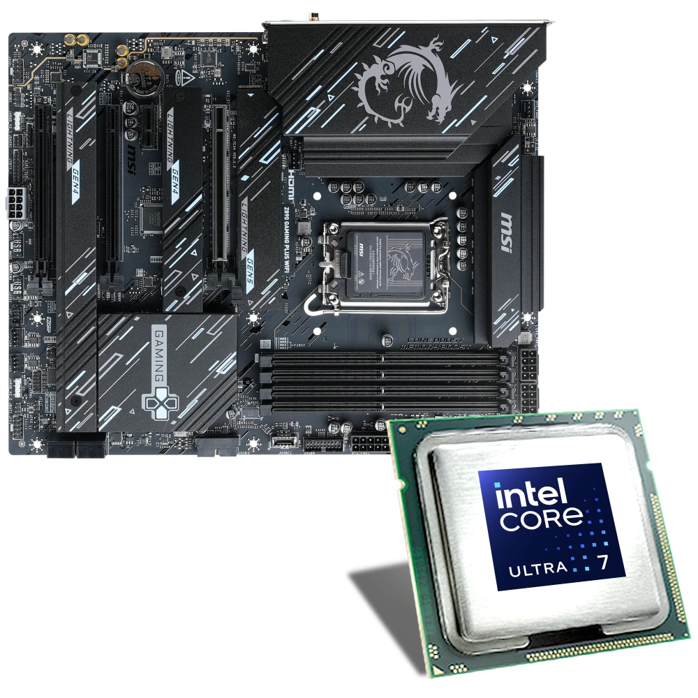 CPU Core Ultra7 265KFBOX MSI PRO Z890-P WIFI PRO Z890-P WIFI | PRO