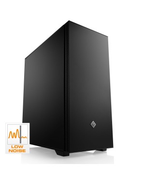 Eine leistungsstarke, besonders leise CAD-Workstation mit flüssiggekühltem Intel Core i5-14600KF Prozessor und 32 GB DDR5-RAM.