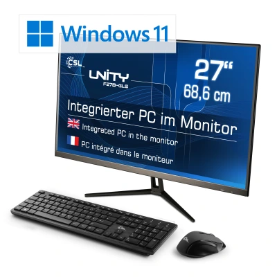 Ein absolut lautloser All-In-One-PC im stilvollen UltraSlim-Design - ausgestattet mit Windows 11 Home f&uuml;r beste Home & Office-Leistung.