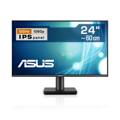 Der ASUS VA249HG ist ein eleganter, rahmenloser 24" Full HD -Monitor mit IPS Full HD-Panel. Ideal f&uuml;r Home Office, Media-Editing und Gaming
