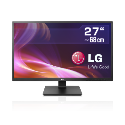 Der LG 27BA550-B ist ein 27" Monitor mit 16:9 Full HD-Display | Home Office