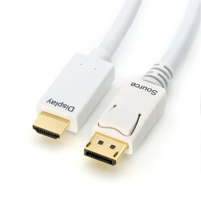 5 Meter langes DisplayPort auf HDMI 2.0 Kabel zum niedrigen Preis im CSL-Computer-Shop. Hier finden Sie eine gro&szlig;e Auswahl an HDMI, DVI und DisplayPort Kabeln sowie weiteres Monitorzubeh&ouml;r.