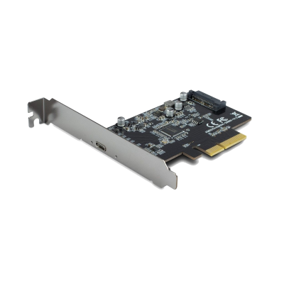 Preisgünstige und leistungsstarke USB 3.2 Typ-C PCIe-Karte mit 1 Port in unserem großen Computer Online-Shop