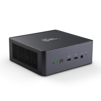 Der CSL VenomBox Mini-PC mit Ryzen 7 Prozessor, 16 GB RAM und Windows 11 eignet sich ideal f&uuml;r 4K-Streaming und FHD Entry-Gaming.