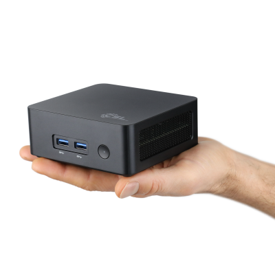 Kompakter Mini-PC mit 8GB RAM, 500 GB M.2 SSD, ideal für Home Office und 4K-Entertainment. Windows 11 Home vorinstalliert.