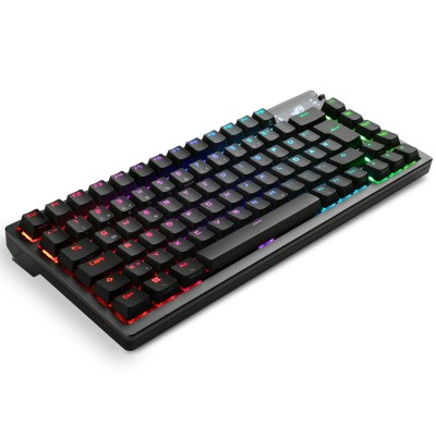ASUS Gaming-Tastatur mit OLED-Display und Hot-Swap Tasten.