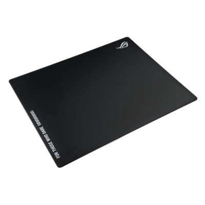 ASUS ROG Moonstone Ace L Glass Mauspad | Gaming-Mauspad zum g&uuml;nstigen Preis  | 50,0 &times; 40,0 &times; 0,4 cm | rutschfeste Unterseite auf Silikonbasis