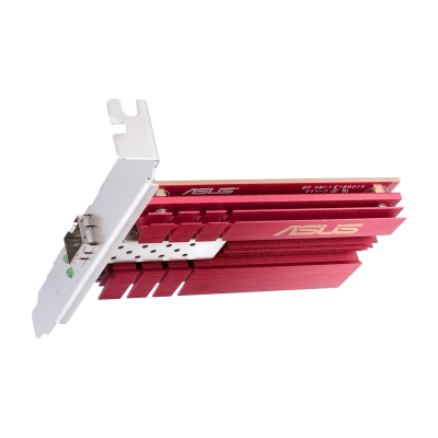 Die LAN PCIe Netzwerk-Adapter, SFP+, PCIe 3.0 x4 - ASUS XG-C100F ist schnell, preiswert und bietet hohe &Uuml;bertragungsraten f&uuml;r Ihren Internetgenuss.