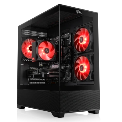 Sprint 5787 Gaming-PC: AMD Ryzen 7 5700, RTX 5060 Ti, 32 GB RAM & 1000 GB PCIe SSD. Perfekt f&uuml;r WQHD-Gaming in 1440p & Raytracing.