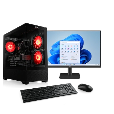 Ein AMD Ryzen&trade; Komplettsystem mit RTX 3050 Grafik - inkl. 24" LG Full HD Monitor f&uuml;r intensives eSports-Gaming.