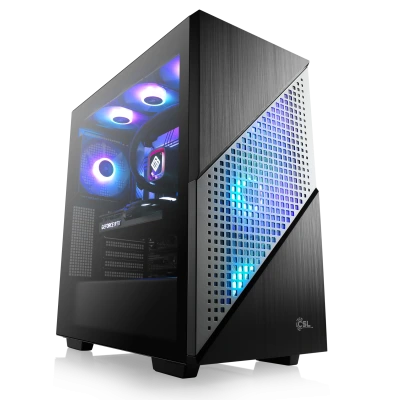 Erleben Sie High-End Gaming mit dem Sprint 5916 (Ryzen 9) inkl. AMD Ryzen 9 9900X CPU und  RTX 5070 Ti Grafik.