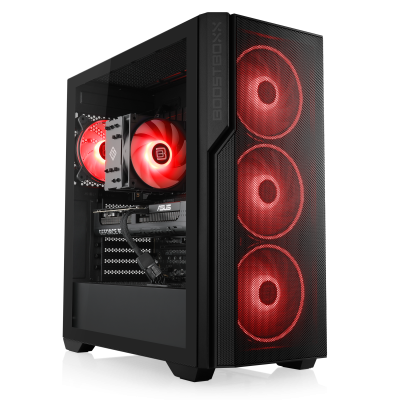 4K Gaming-PC mit GeForce RTX 5080, DLSS 4 und Raytracing. AMD Ryzen 7 7800X3D, 32 GB RAM und 1 TB SSD für optimale Performance.