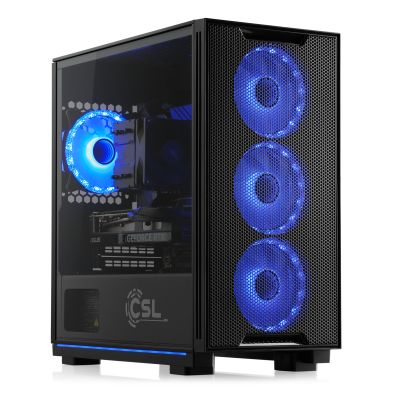 Erleben Sie beeindruckende Gaming-Power mit AMD Ryzen 7 5700X Prozessor, 32 GB RAM und einer GeForce® RTX 4060.