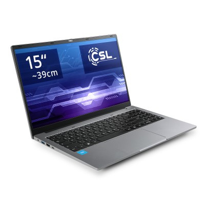 Lautloses 15,6" Notebook mit Intel N100 QuadCore-CPU, 1080p IPS-Display und Windows 11 Pro - ideal für Home Office & Business.