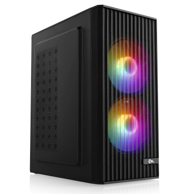 Ein leistungsstarker WQHD Gaming-PC mit GeForce&reg; RTX 5060 Grafikkarte und AMD Ryzen 5 5500 Sechskern-Prozessor.