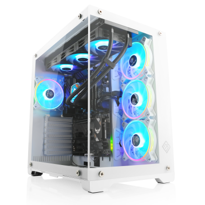 Ein High-End-Fundament für 4K-Gaming-PCs und Media-Workstations - mit AMD Ryzen 9 9950X3D Prozessor und 64 GB DDR5-RAM.