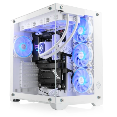 Ein High-End-Fundament f&uuml;r 4K-Gaming-PCs und Media-Workstations - mit AMD Ryzen 9 9950X3D Prozessor und 64 GB DDR5-RAM.