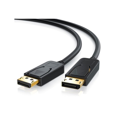 DisplayPort 1.2 Kabel, 4K@60Hz, 3 m, schwarz
