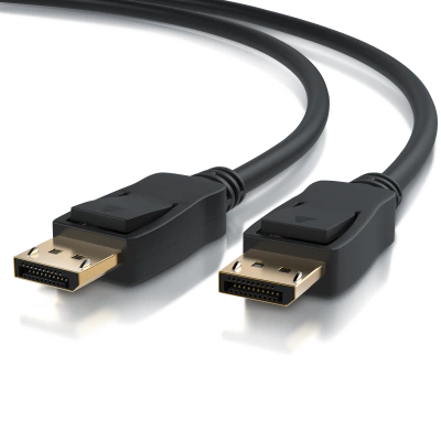 DisplayPort 1.4 Kabel, 8K@60Hz, 2 m, schwarz