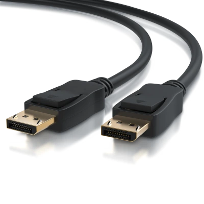 DisplayPort 1.4 Kabel, 8K@60Hz, 3 m, schwarz