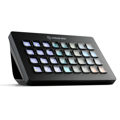 Das Elgato Stream Deck XL Keypad bietet Dir in kompakter Form volle Kontrolle und Komfort! 32 programmierbare Tasten lassen keine Wünsche für deinen Stream offen.