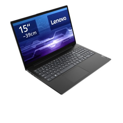 Leistungsstarkes Lenovo V15 G4 Notebook mit AMD Ryzen 5 CPU, 15,6" Full HD Display und Windows 11 Home.