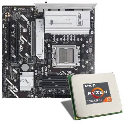 Eine hochklassige AMD Ryzen™ 5 Systembasis zum Aufrüsten oder Eigenbau einer individuellen PC-Konfiguration.