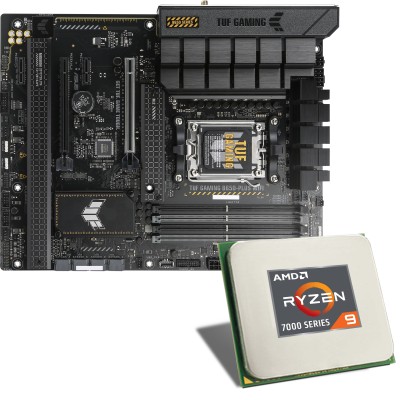 Ein Mainboard/CPU-Bundle mit AMD Ryzen™ 9 Prozessor - ein starkes Fundament für Multimedia- und Gaming-Systeme.