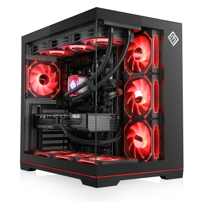 4K-High-End-Gaming: Der Sprint H5812 (Ryzen 7) mit AMD Ryzen 7 9850X3D Prozessor und m&auml;chtiger Geforce RTX 5080 Grafik - inkl. Windows 11.