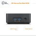 Mini PC - CSL Narrow Box Black / Windows 11 Home / 500GB+16GB