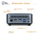 Mini PC - CSL Narrow Box Premium / Windows 11 Home / 500GB+16GB
