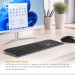 CSL Logix Pro wireless Tastatur und Maus, schwarz