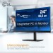 All-in-One-PC CSL Unity PRO F24B-GLS / Windows 11 Home / 512GB+16GB