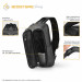 BoostBoxx BoostBag Sling grau - Schultertasche für 10" Tablet