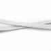 20m Flachband Patchkabel Cat6, weiß/rot