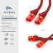 20m Patchkabel Cat6, rot