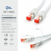 0,25m Patchkabel Cat7, weiß