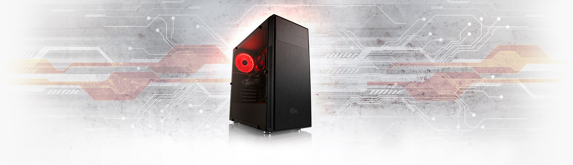 Ein starker WQHD Gaming-PC mit AMD Ryzen 5 Prozessor und Radeon RX 6700 XT Grafikkarte zum sehr attraktiven Preis!