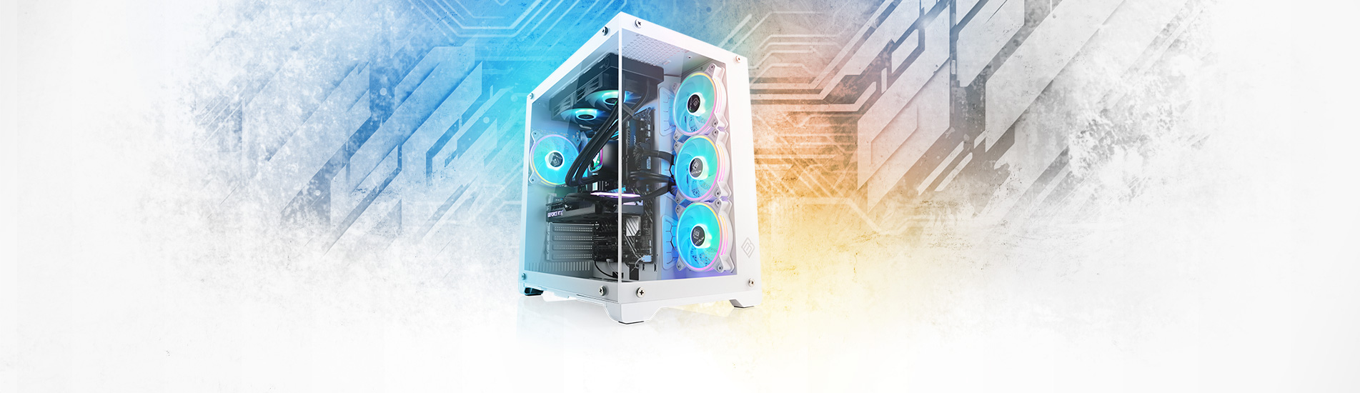Spielen Sie aktuelle AAA-Games mit hohen FPS in WQHD 1440p - dank der beeindruckenden GeForce RTX 4070 Grafikkarte.