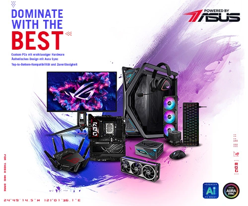 Powered by Asus