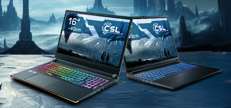 Gaming-Notebooks & High-End Laptops kaufen bei CSL Computer