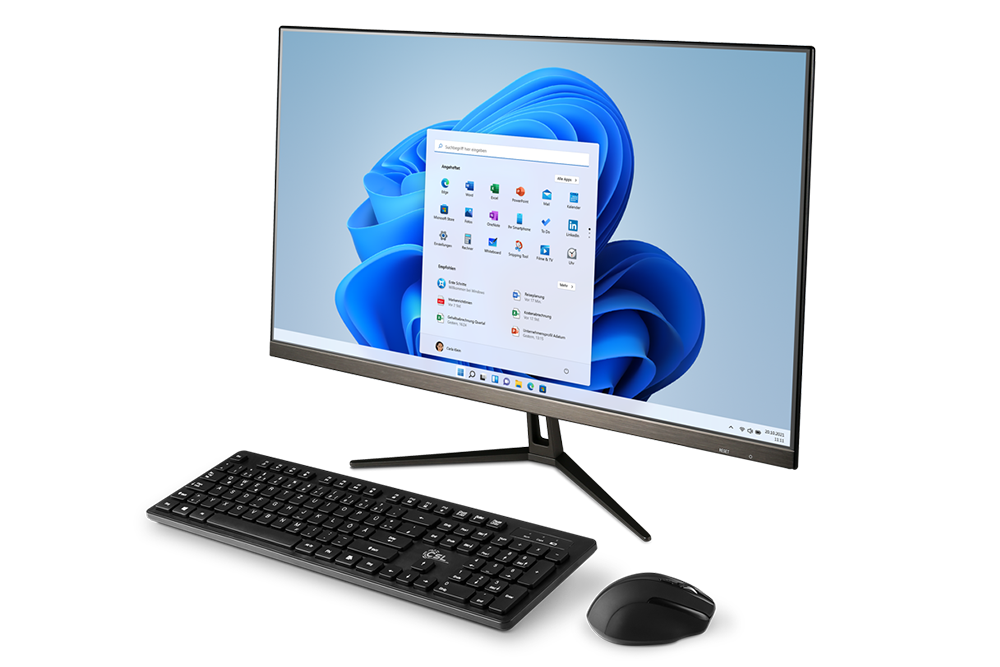 CSL Unity F27 All-in-One-PC mit 27 Zoll Full HD IPS-Display und Intel N200
