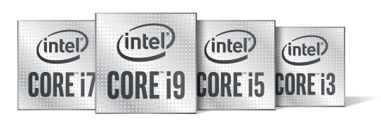 Intel Core Prozessoren Logos