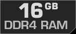 16 GB DDR4-RAM