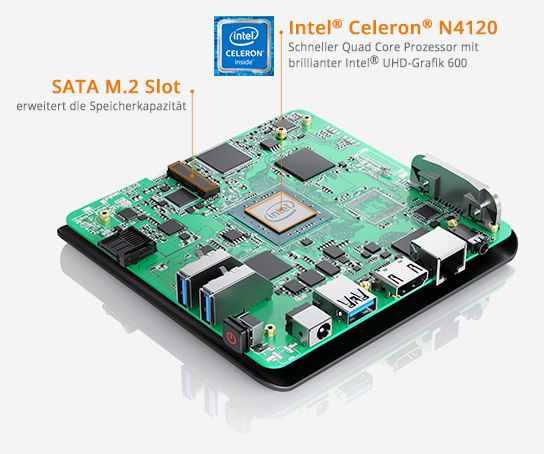 CSL Narrow Box UHD Compact v4 3D Hardwareansicht