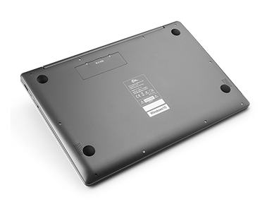 CSL R'Evolve C14i Unterseite - Erweiterbarkeit mit SSD
