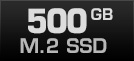 500 GB M.2 SSD