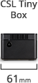 Größe Tiny Box
