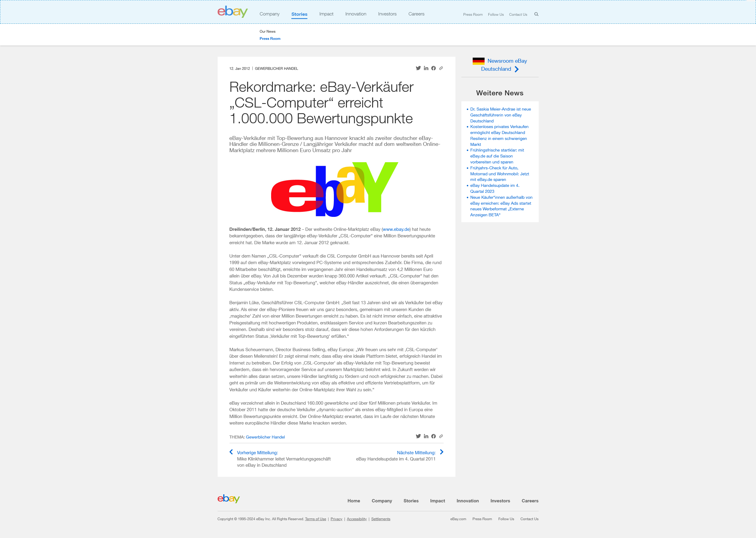 25 Jahre CSL Computer Geschichte | CSL